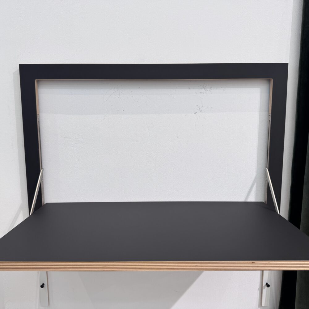 Bureau mural noir Fläpps 80x50-1 – Second choix – Image 4