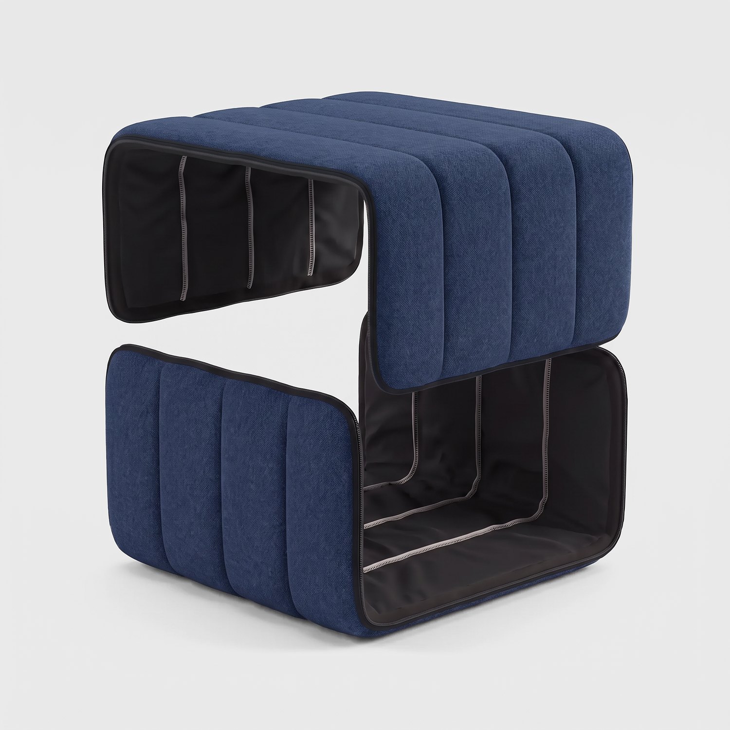 Curt Cover Jet 6098 (dark blue) – replacement cover for the Curt module, two parts with zip