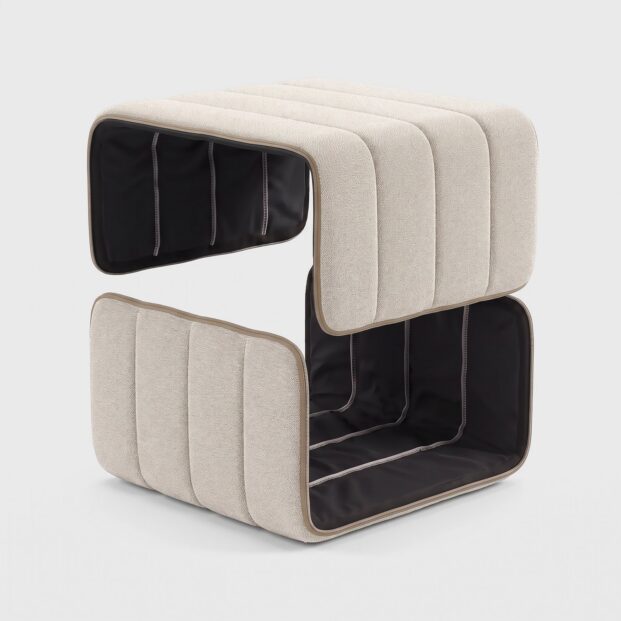 Calla (blanco / beige)