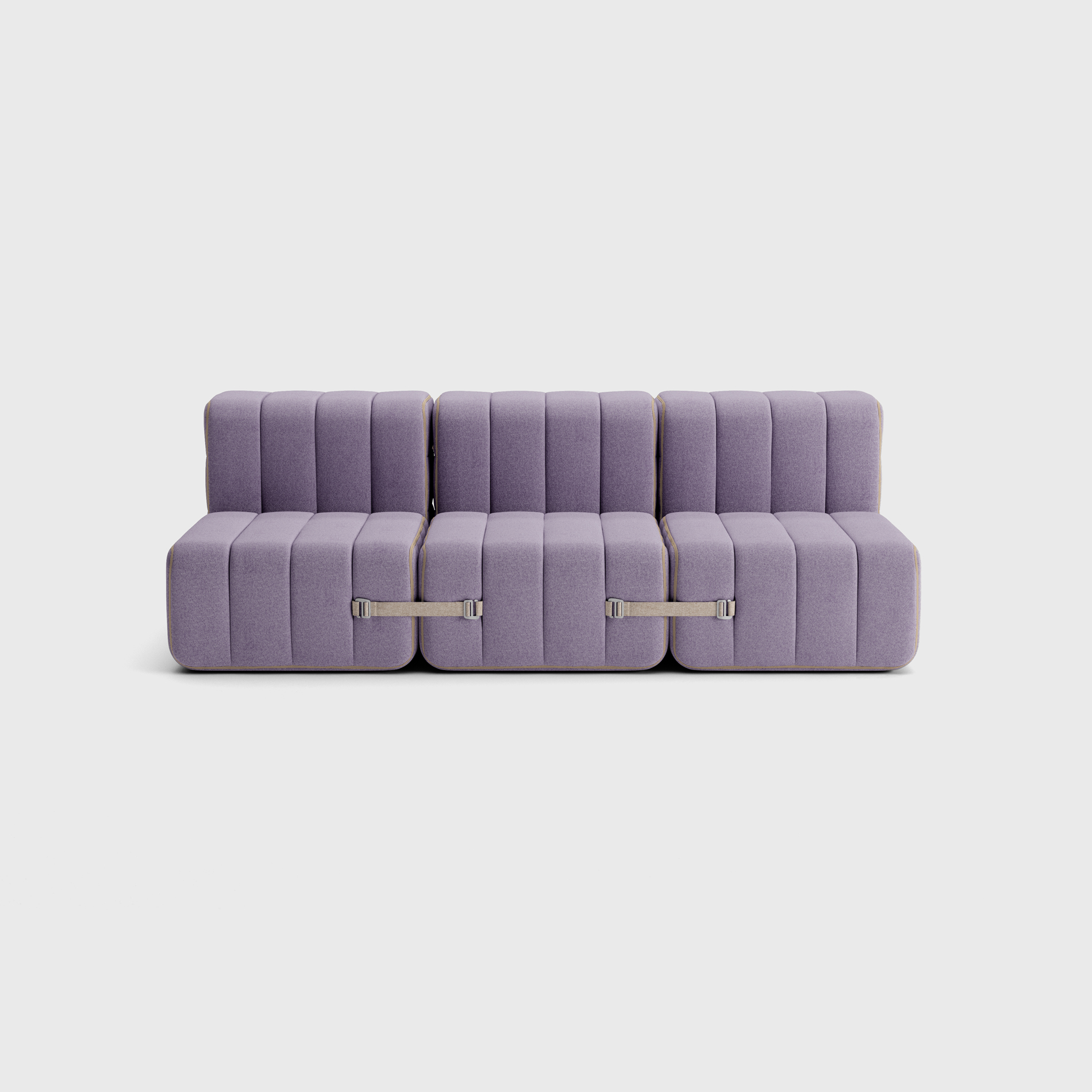 - – 6 Modules Dama System Fabric Sofa Curt – Set Modular Curt