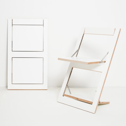 Fläpps Folding Chair – White - Image 3