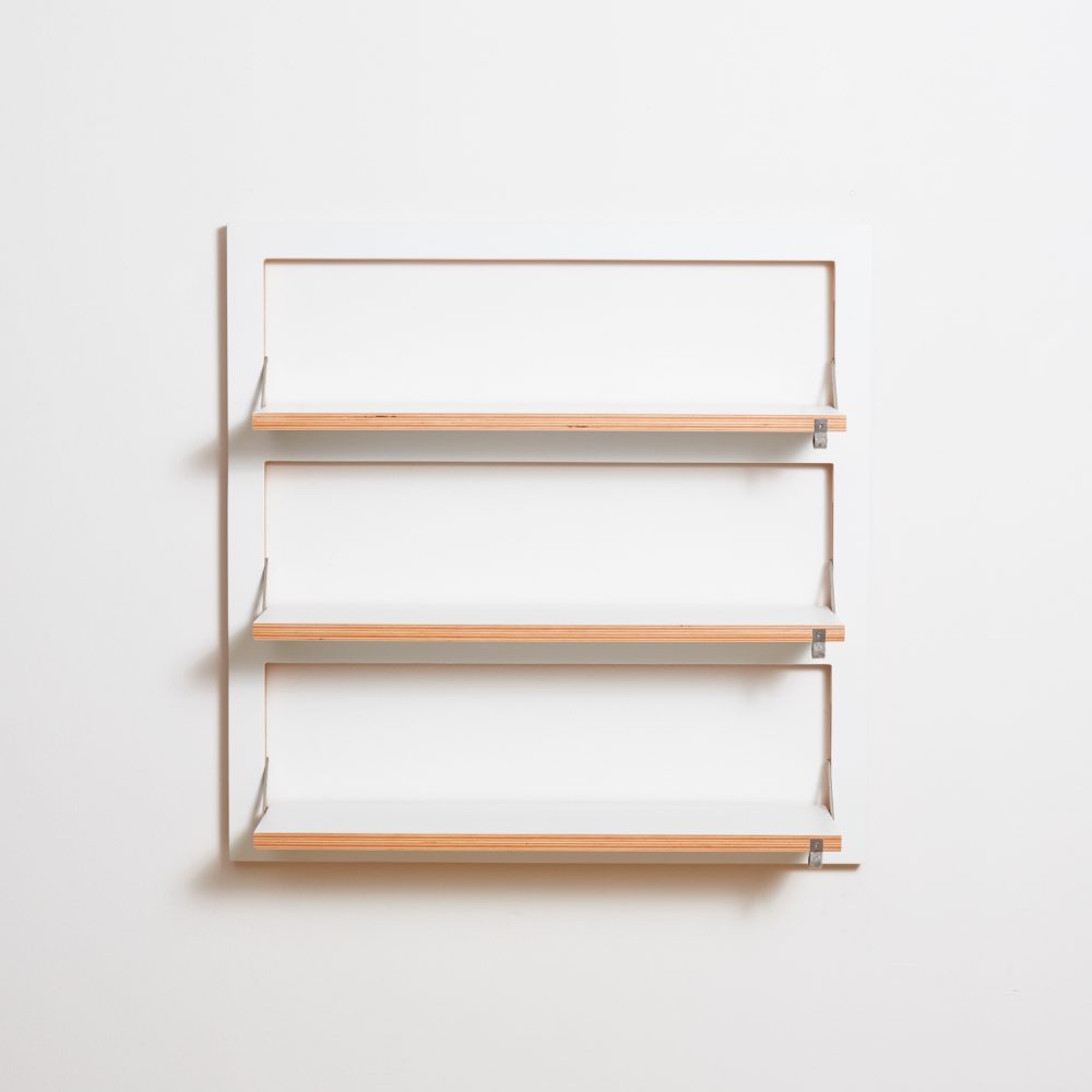 Estantería plegable de pared 80×80-3 blanca – detalle 3